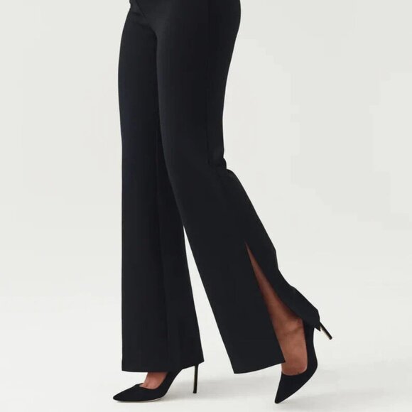 SPANX Pants - SPANX $150 PERFECT PANT SPLIT HEM Side Ponte S L Bootcut Flare